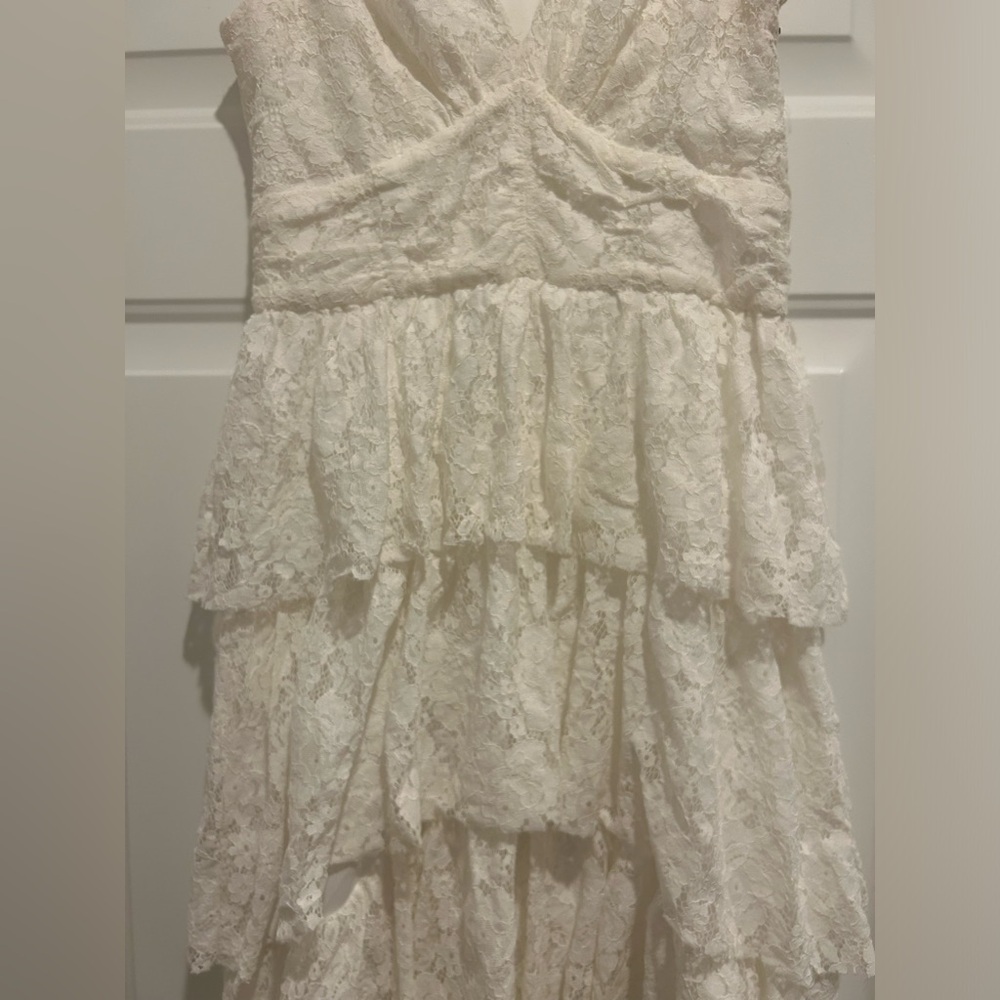 1. State Cascading Ruffle Maxi Dress - Picture 4 of 9